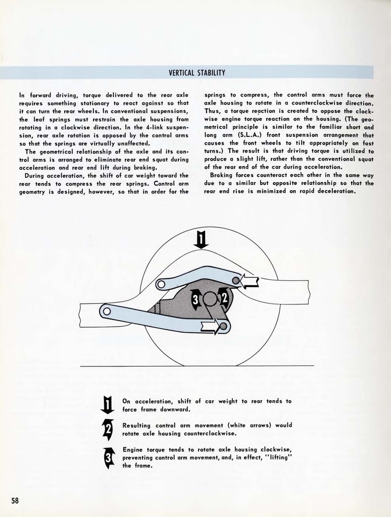 1958 Chevrolet Engineering Features Booklet Page 59